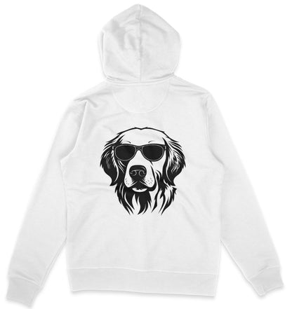 B&W Golden Retriever - Organic Zipper - Multitalenty