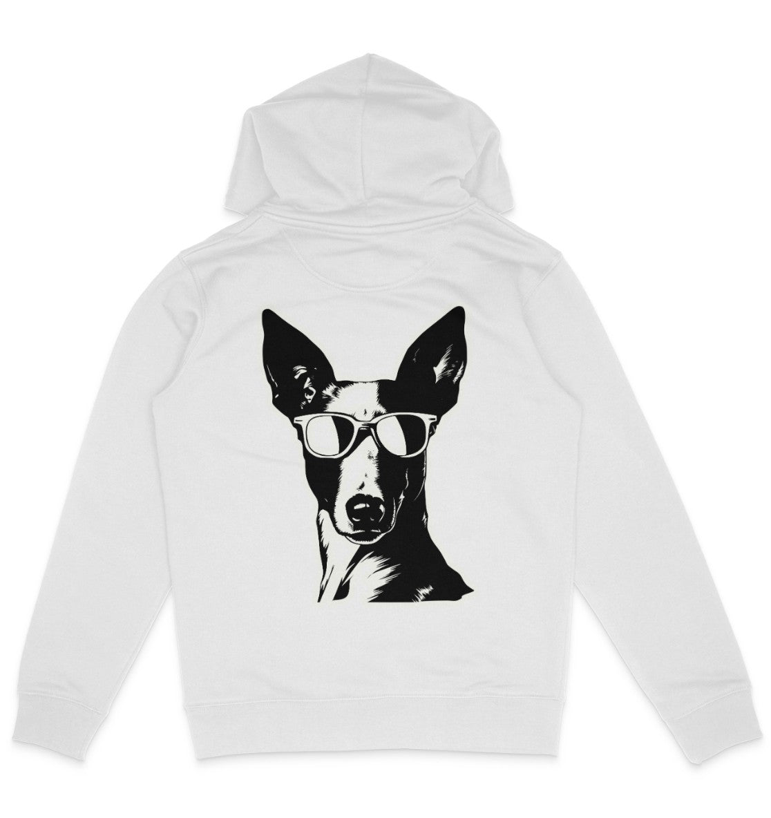 B&W Podenco - Organic Hoodie - Multitalenty