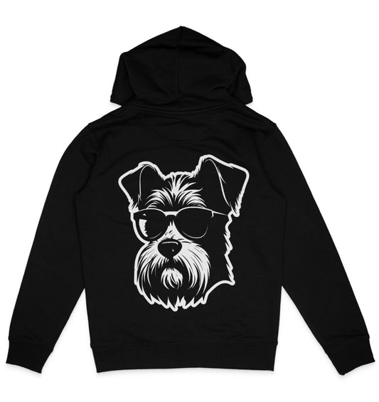 B&W Schnauzer - Organic Hoodie - Multitalenty