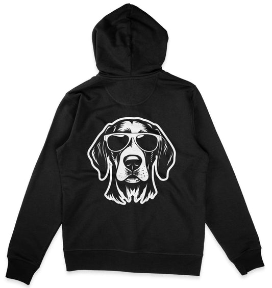 B&W Vizsla - Organic Zipper - Multitalenty