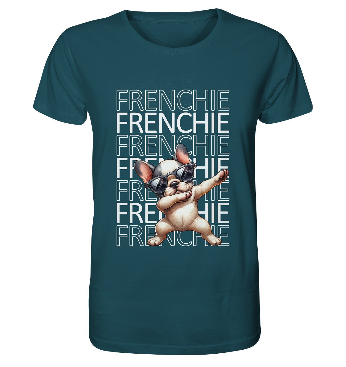 Frenchie Dab - Organic Shirt - Multitalenty