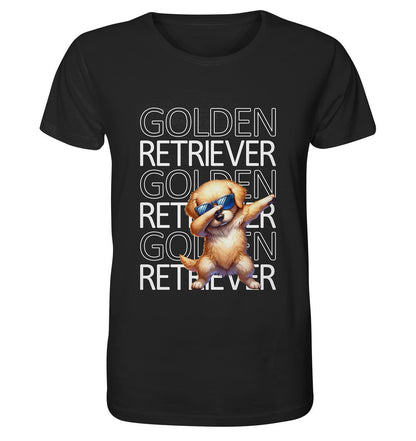 Golden Retriever Dab - Organic Shirt - Multitalenty