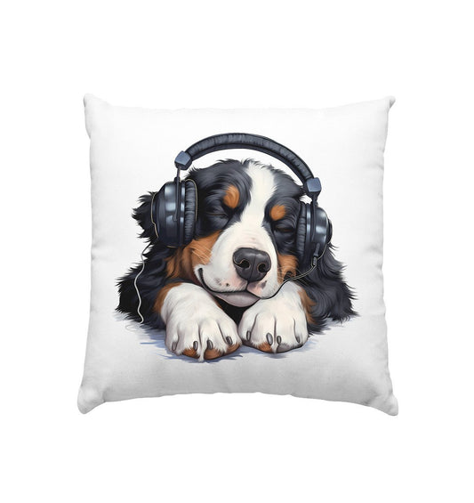 Kopfhörer Berner Sennenhund - Kissen 40x40cm - Multitalenty