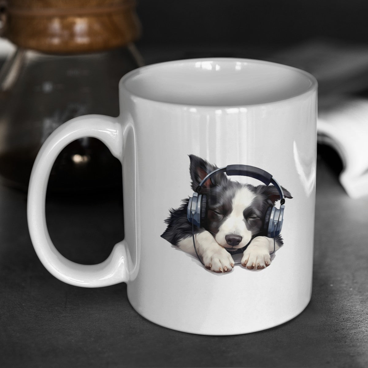 Kopfhörer Border Collie - Tasse glossy - Multitalenty