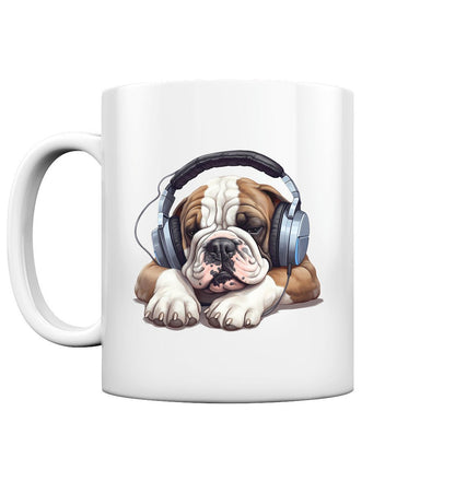 Kopfhörer Englische Bulldogge - Tasse glossy - Multitalenty