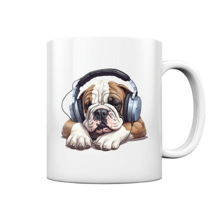 Kopfhörer Englische Bulldogge - Tasse glossy - Multitalenty