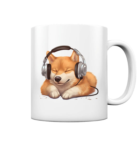 Kopfhörer Shiba Inu - Tasse glossy - Multitalenty