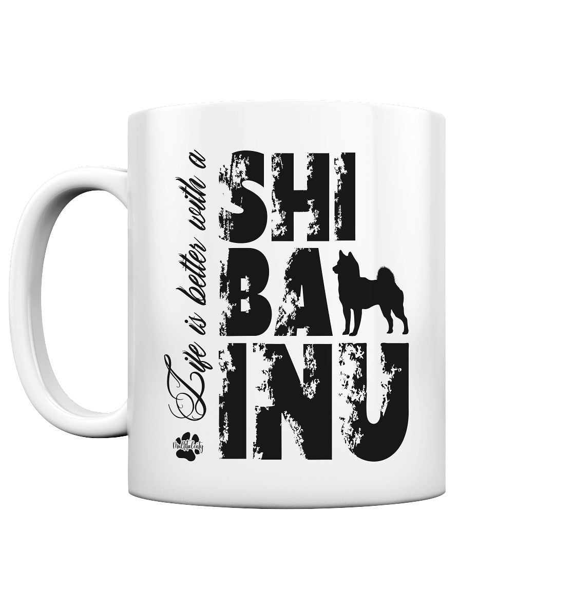 Life is better with a Shiba Inu - Tasse glossy - Multitalenty