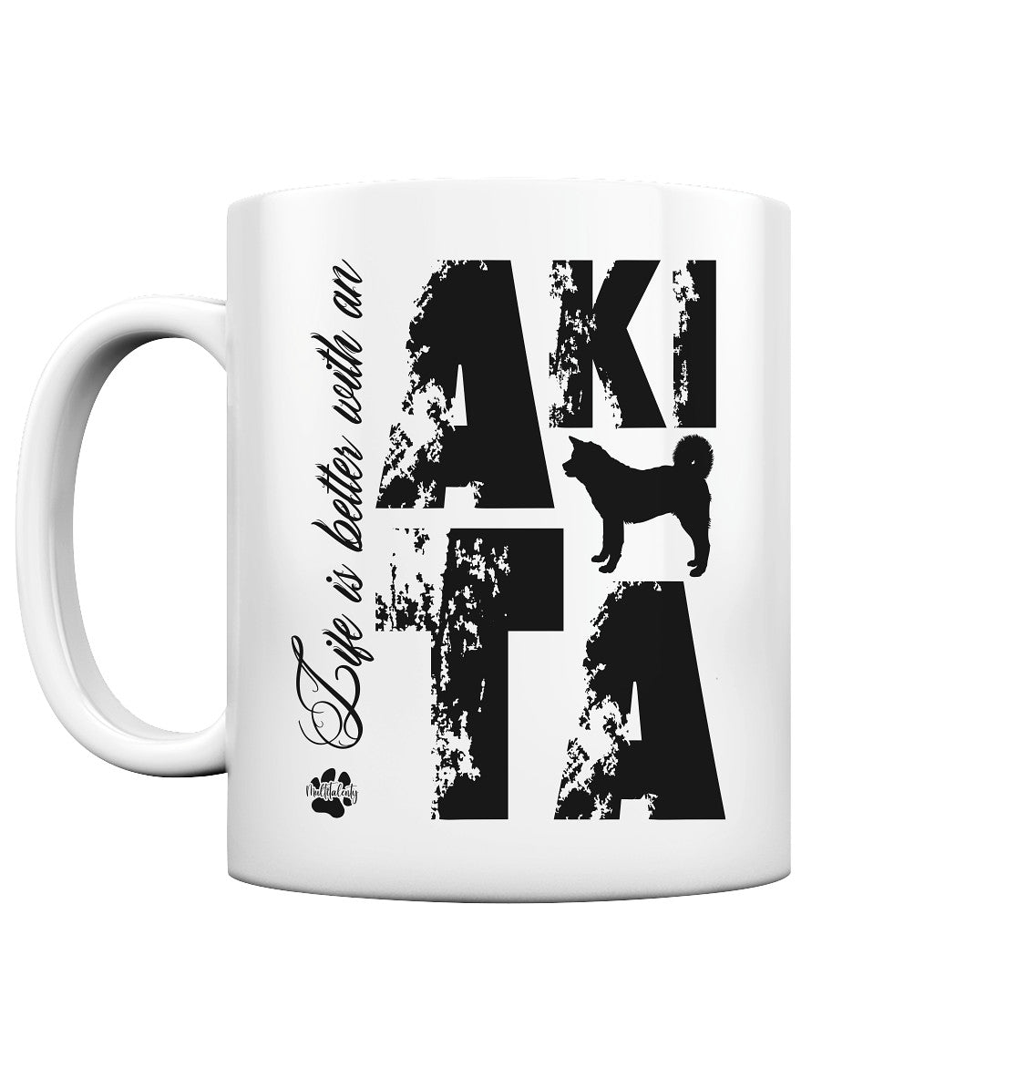 Life is better with an Akita - Tasse glossy - Multitalenty