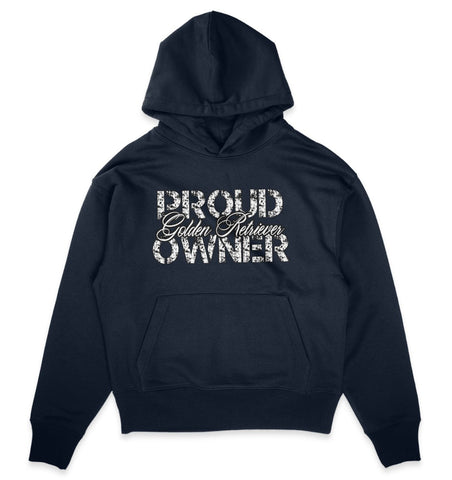 Proud Golden Retriever Owner – Organic Oversize Hoodie - Multitalenty