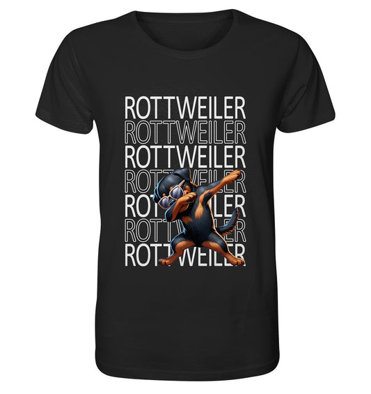Rottweiler Dab - Organic Shirt - Multitalenty