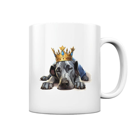 Schlafende Deutsche Dogge - Tasse glossy - Multitalenty