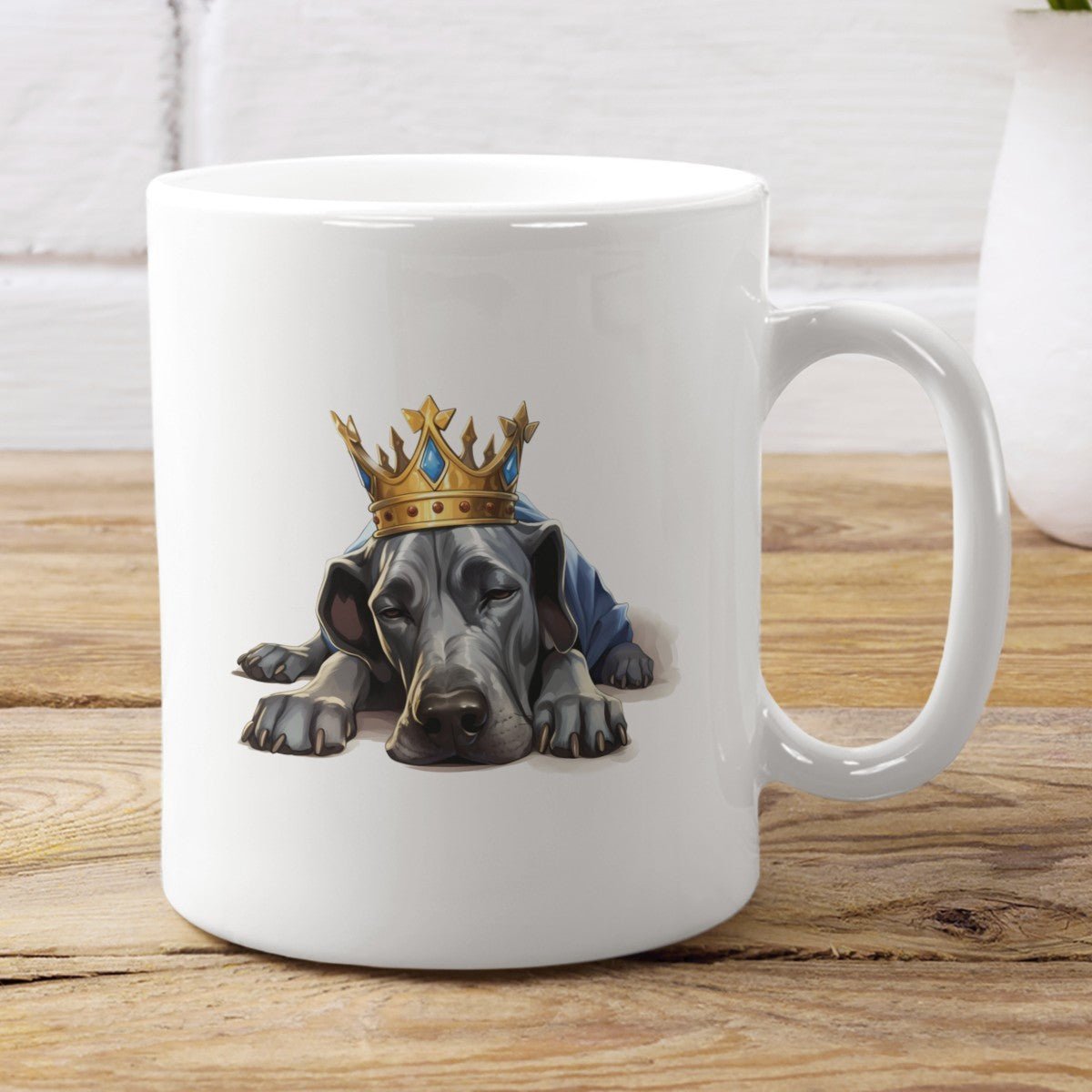 Schlafende Deutsche Dogge - Tasse glossy - Multitalenty