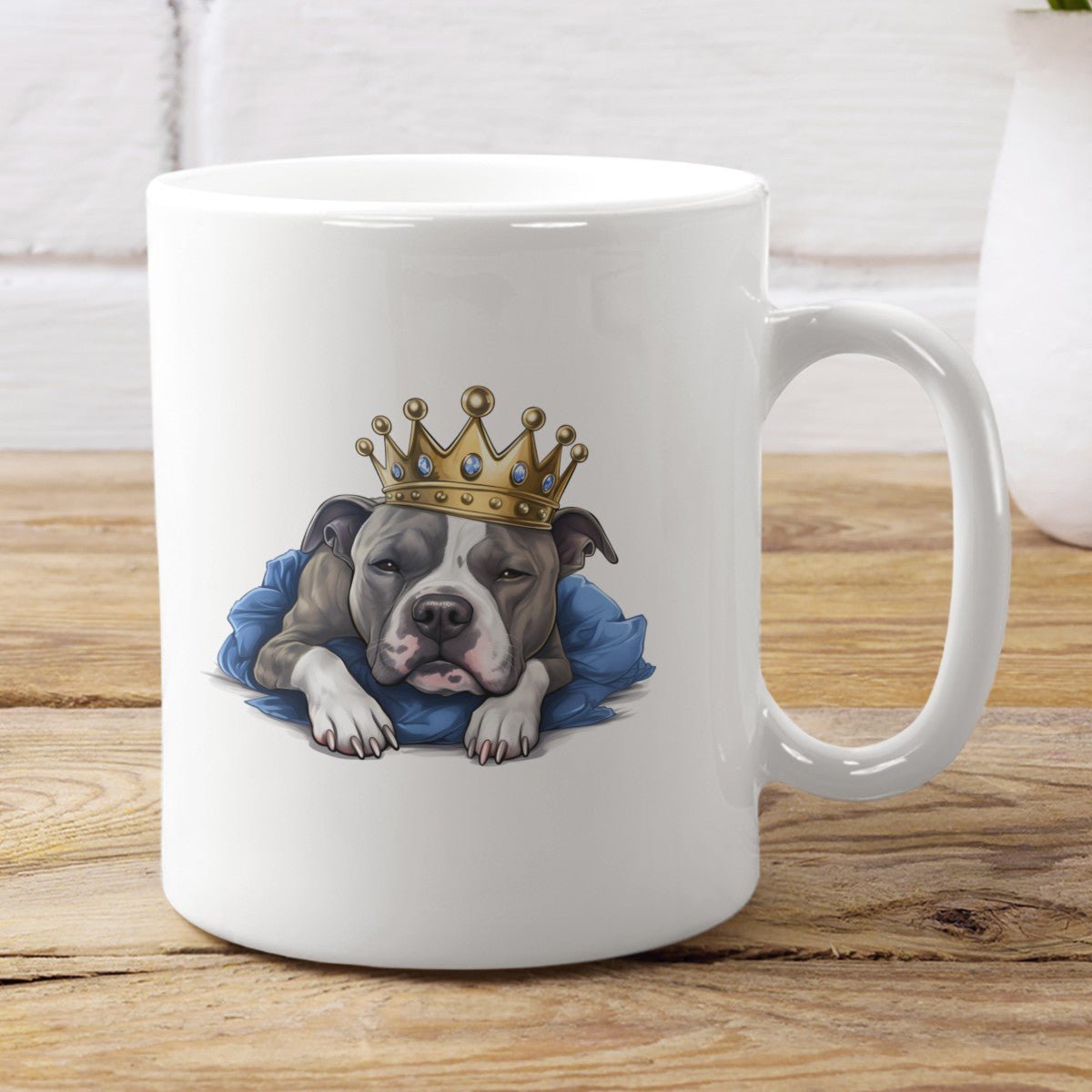 Schlafender American Staffordshire Terrier - Tasse glossy - Multitalenty