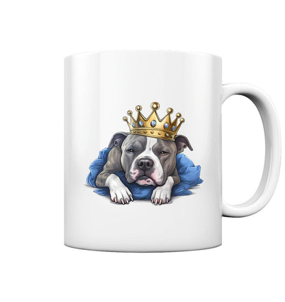 Schlafender American Staffordshire Terrier - Tasse glossy - Multitalenty