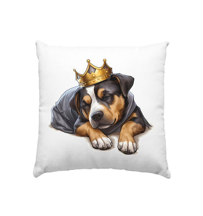 Schlafender Appenzeller Sennenhund - Kissen 40x40cm - Multitalenty