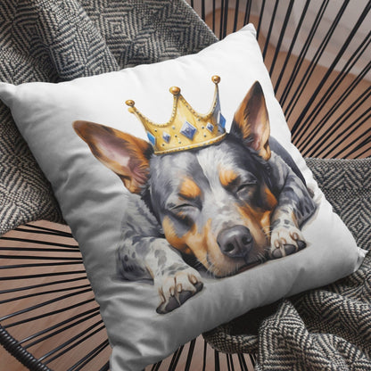 Schlafender Australian Cattle Dog - Kissen 40x40cm - Multitalenty