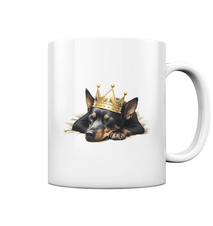 Schlafender Australian Kelpie - Tasse glossy - Multitalenty