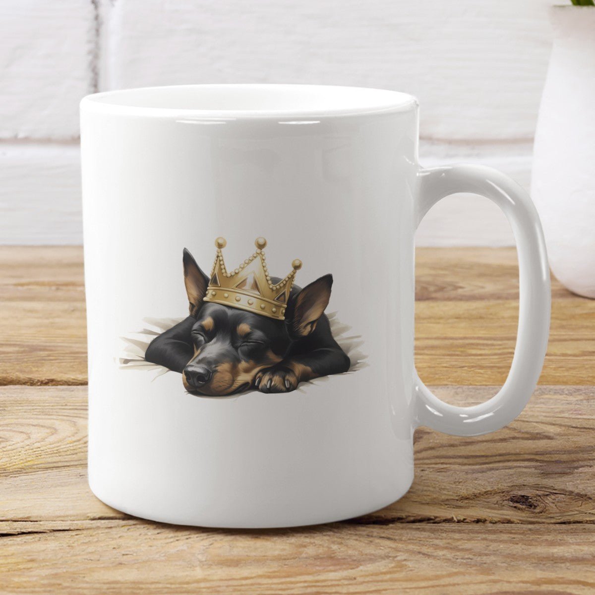 Schlafender Australian Kelpie - Tasse glossy - Multitalenty