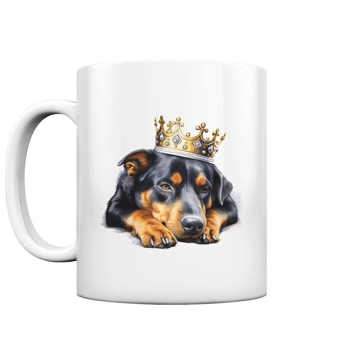 Schlafender Beauceron - Tasse glossy - Multitalenty