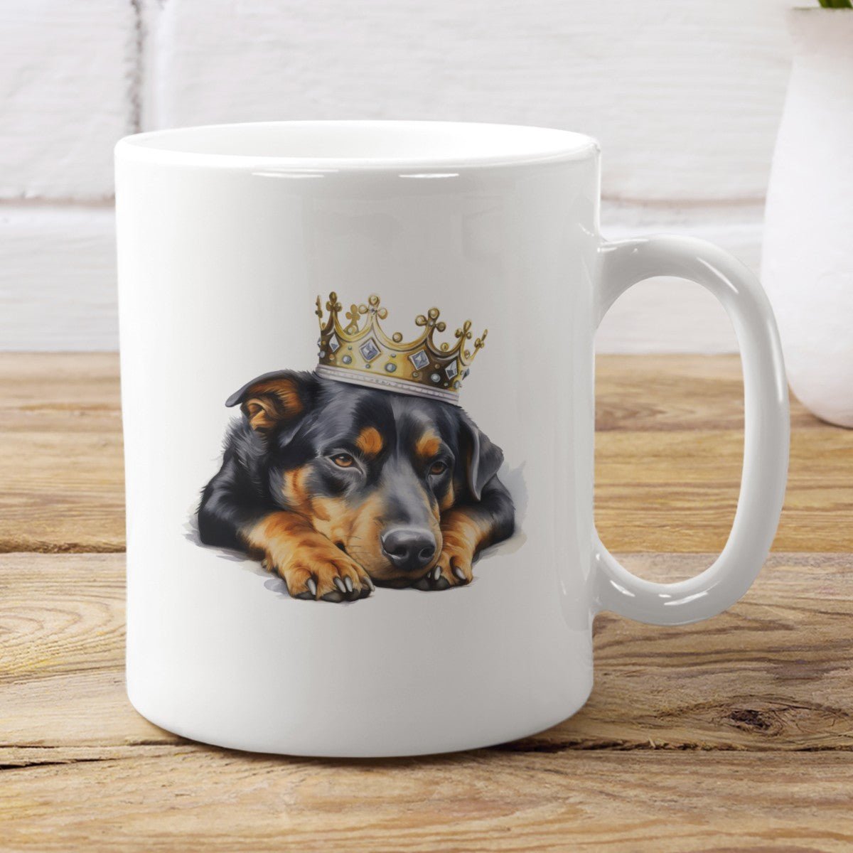 Schlafender Beauceron - Tasse glossy - Multitalenty