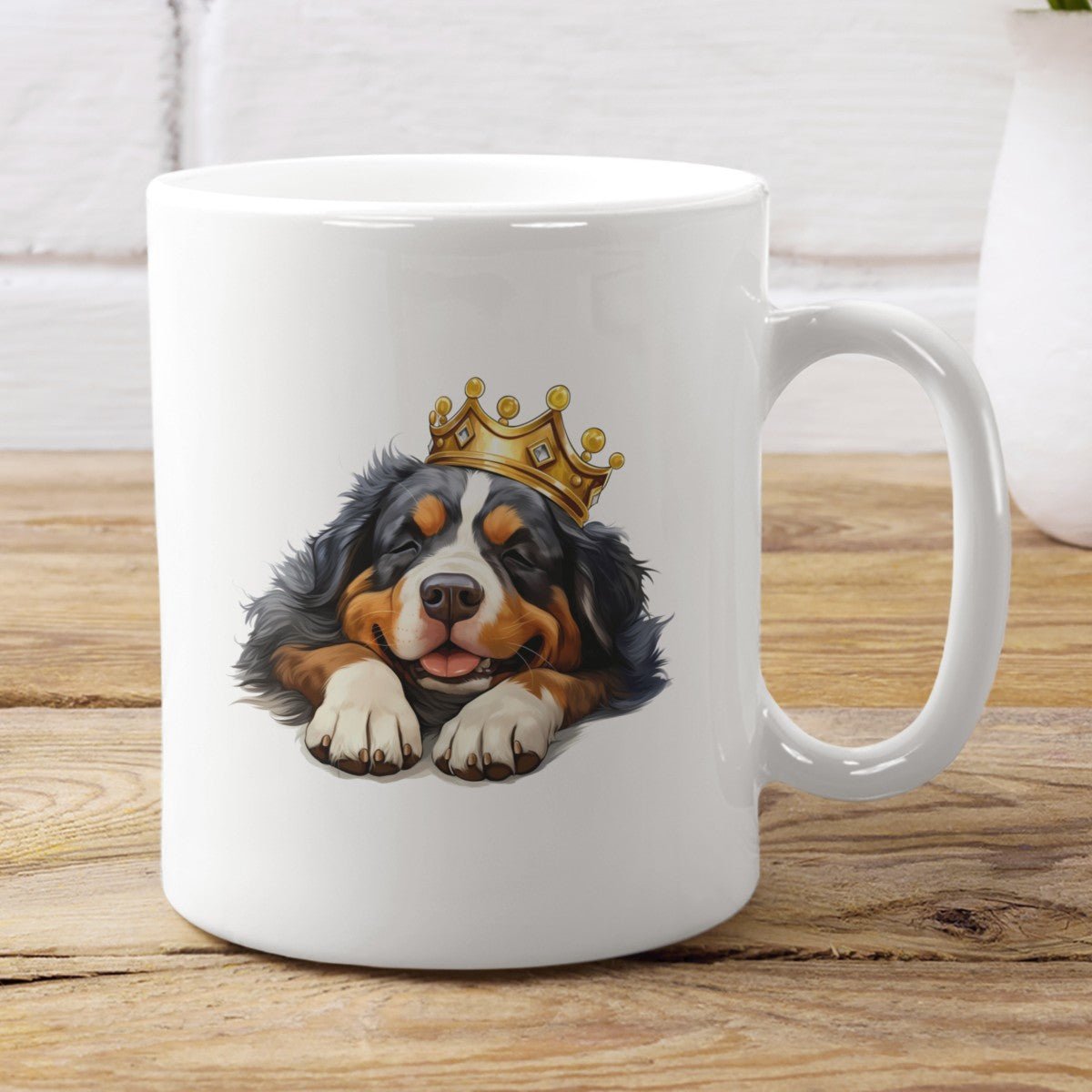 Schlafender Berner Sennenhund - Tasse glossy - Multitalenty