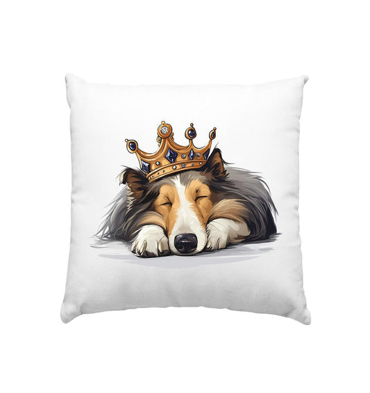 Schlafender Collie - Kissen 40x40cm - Multitalenty