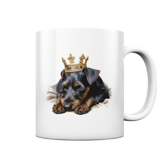 Schlafender Deutscher Jagdterrier - Tasse glossy - Multitalenty