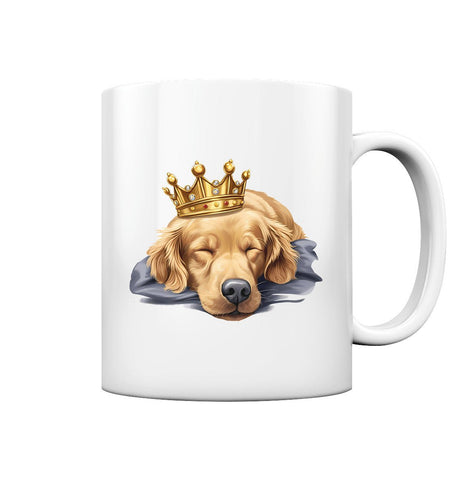 Schlafender Golden Retriever - Tasse glossy - Multitalenty