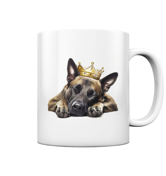 Schlafender Holländischer Schäferhund - Tasse glossy - Multitalenty