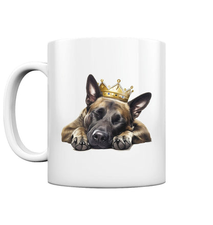 Schlafender Holländischer Schäferhund - Tasse glossy - Multitalenty