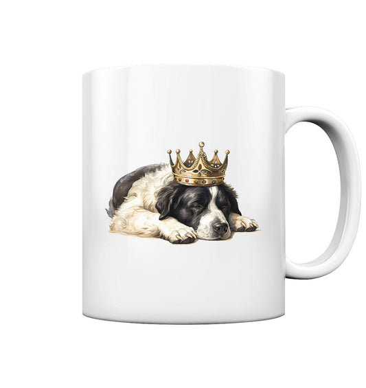 Schlafender Landseer - Tasse glossy - Multitalenty