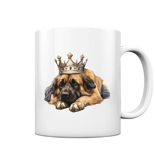 Schlafender Leonberger - Tasse glossy - Multitalenty