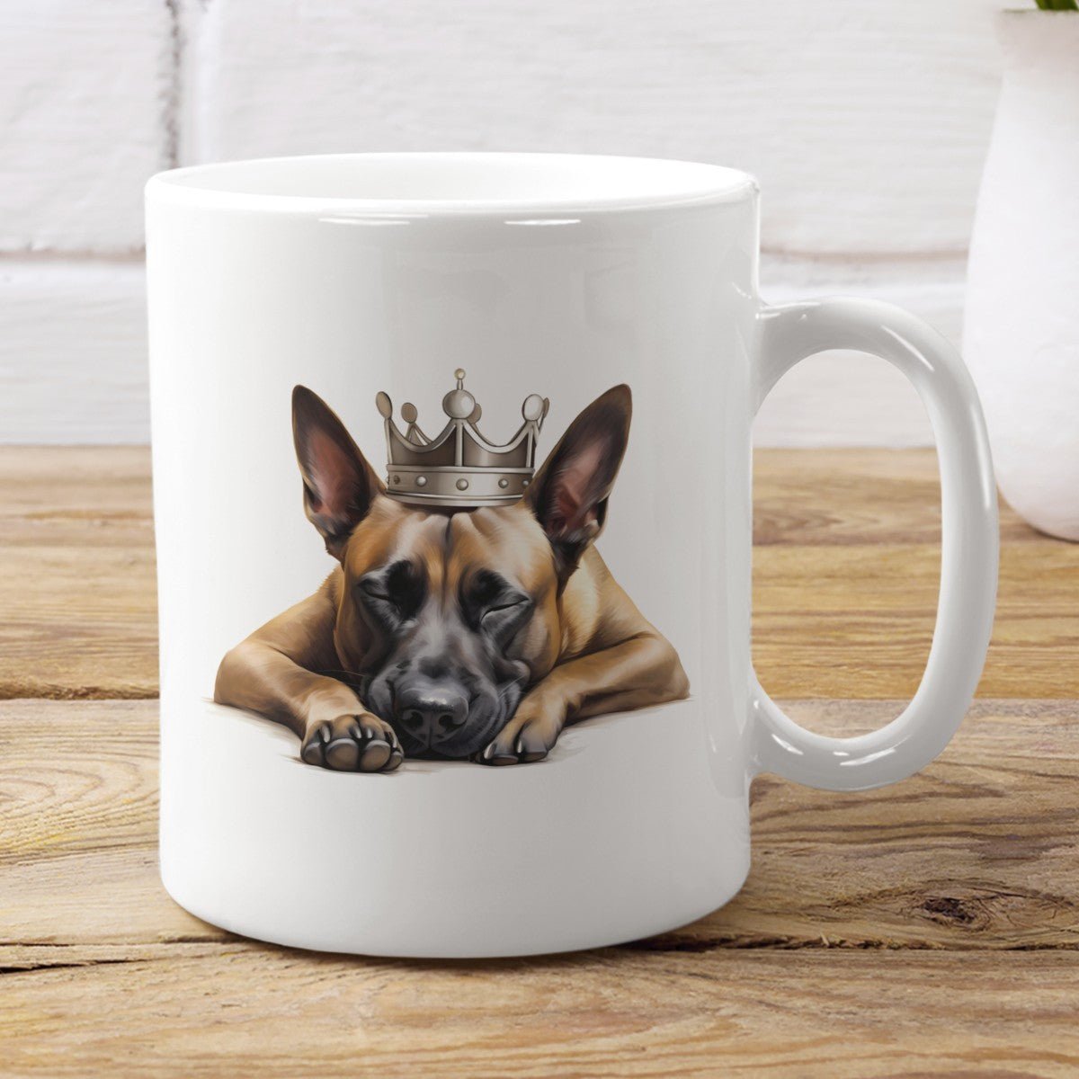 Schlafender Malinois - Tasse glossy - Multitalenty