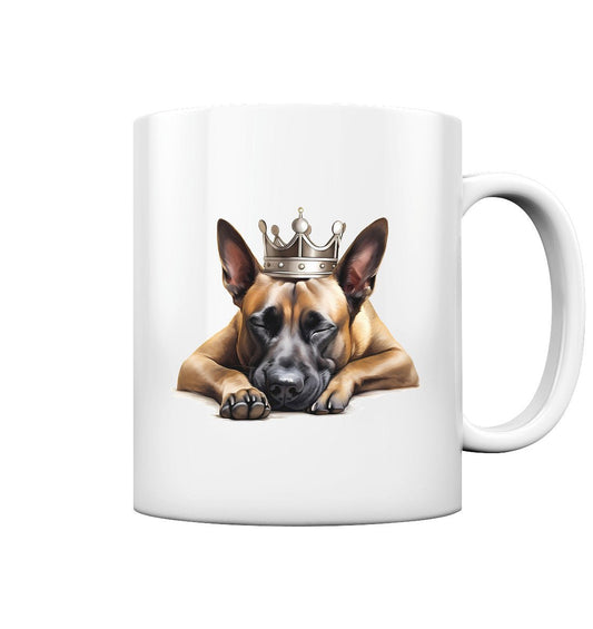 Schlafender Malinois - Tasse glossy - Multitalenty