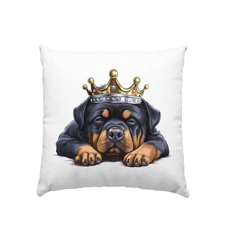 Schlafender Rottweiler - Kissen 40x40cm - Multitalenty