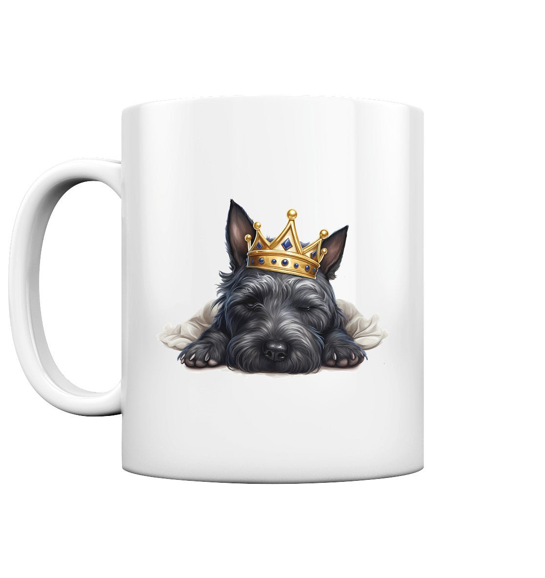 Schlafender Scottish Terrier - Tasse glossy - Multitalenty