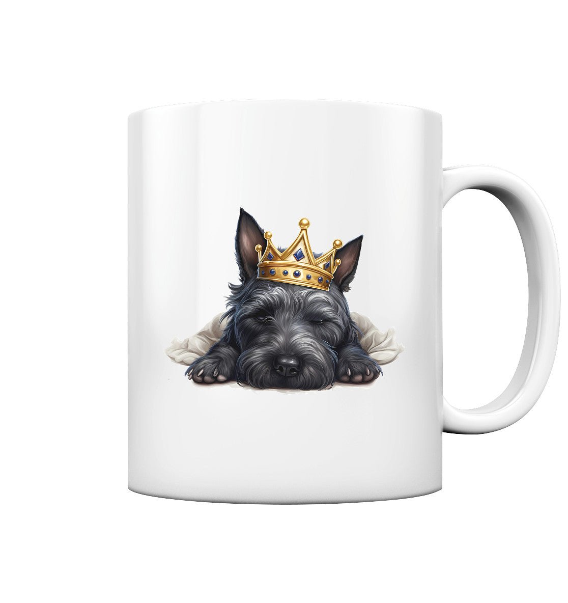 Schlafender Scottish Terrier - Tasse glossy - Multitalenty