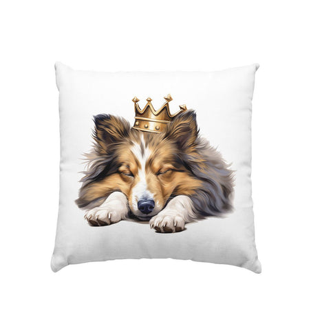 Schlafender Sheltie - Kissen 40x40cm - Multitalenty