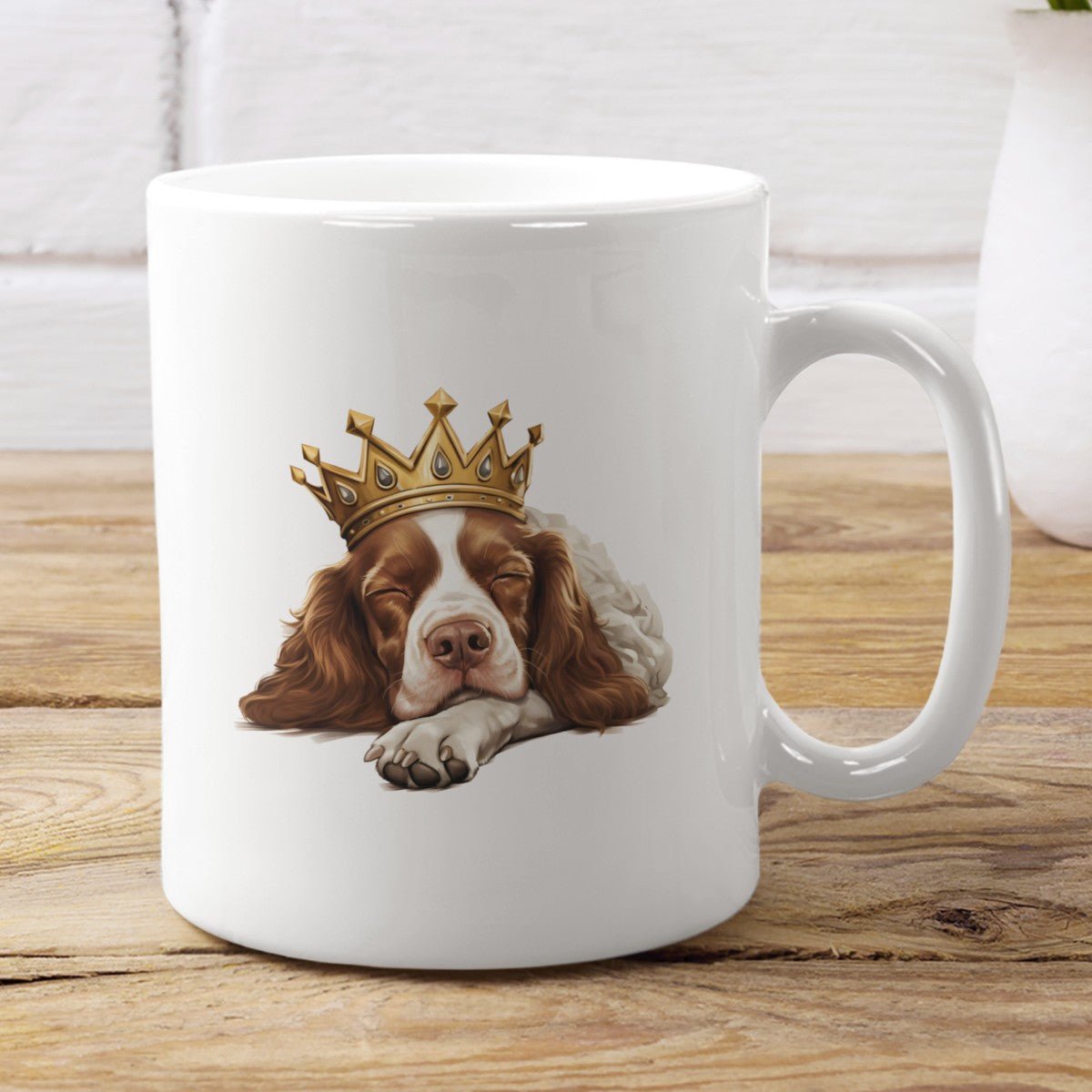 Schlafender Springer Spaniel - Tasse glossy - Multitalenty