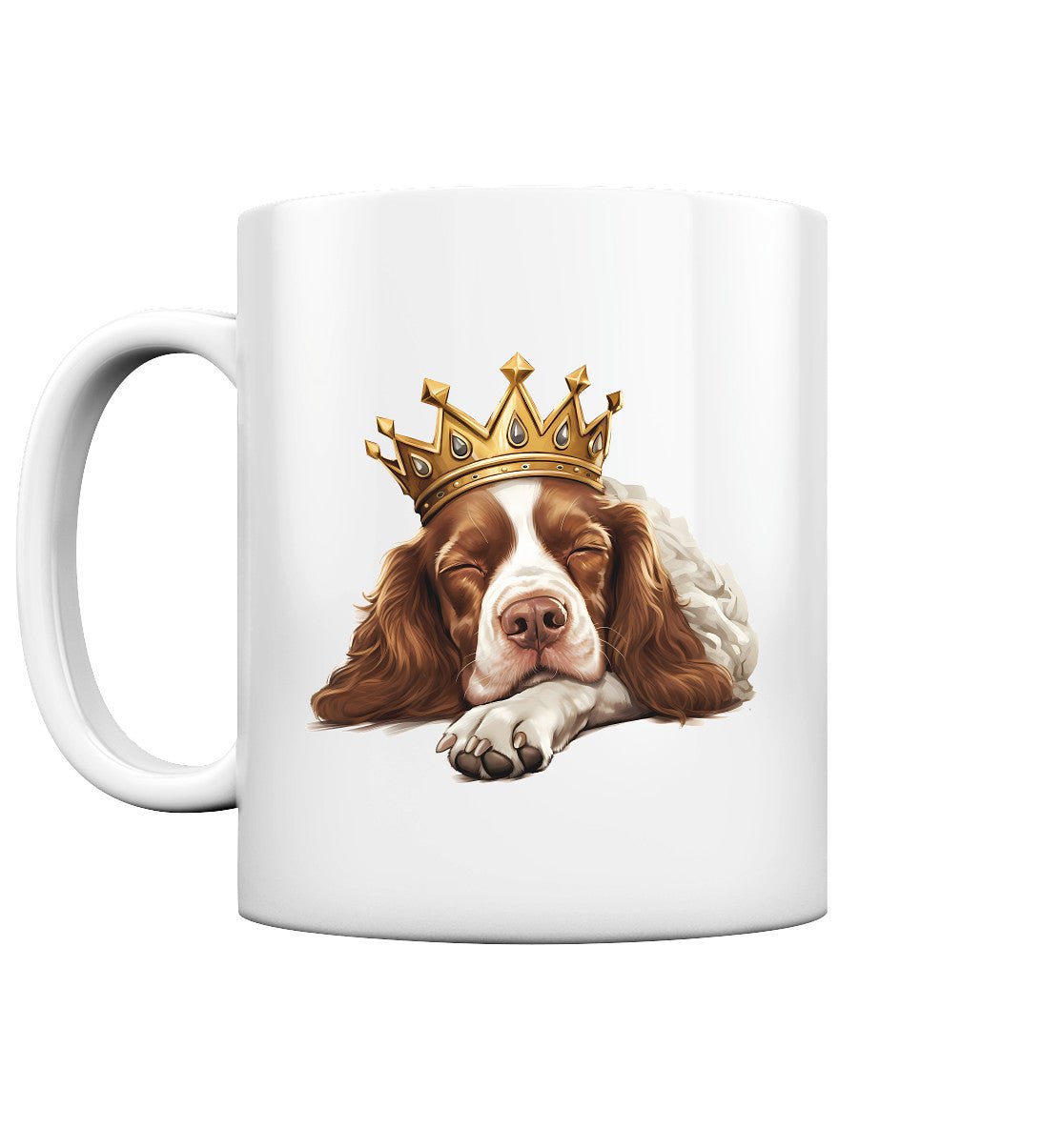 Schlafender Springer Spaniel - Tasse glossy - Multitalenty