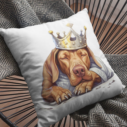 Schlafender Vizsla - Kissen 40x40cm - Multitalenty