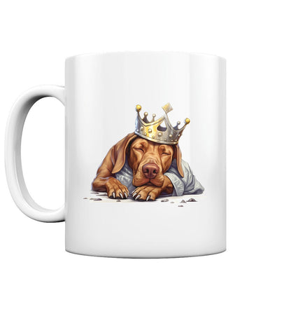 Schlafender Vizsla - Tasse glossy - Multitalenty