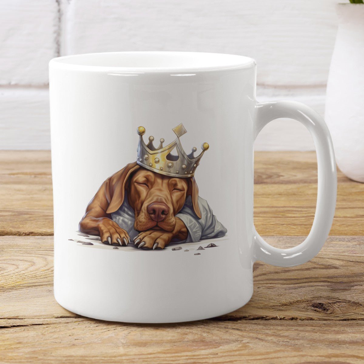 Schlafender Vizsla - Tasse glossy - Multitalenty