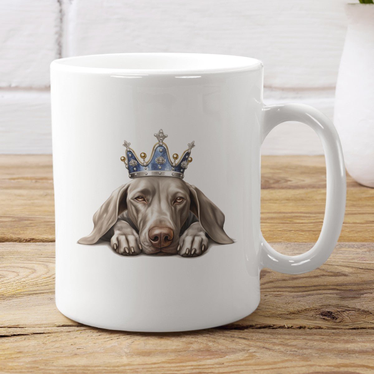 Schlafender Weimaraner - Tasse glossy - Multitalenty