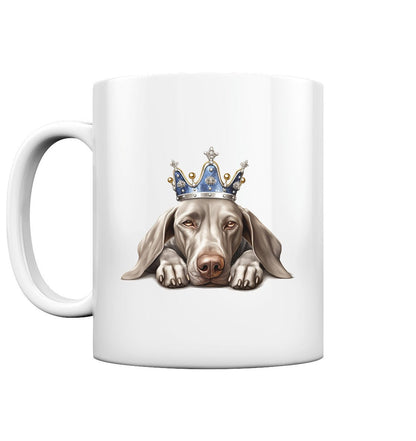 Schlafender Weimaraner - Tasse glossy - Multitalenty