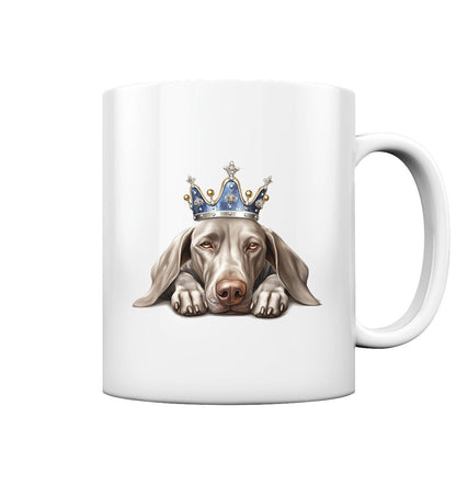 Schlafender Weimaraner - Tasse glossy - Multitalenty