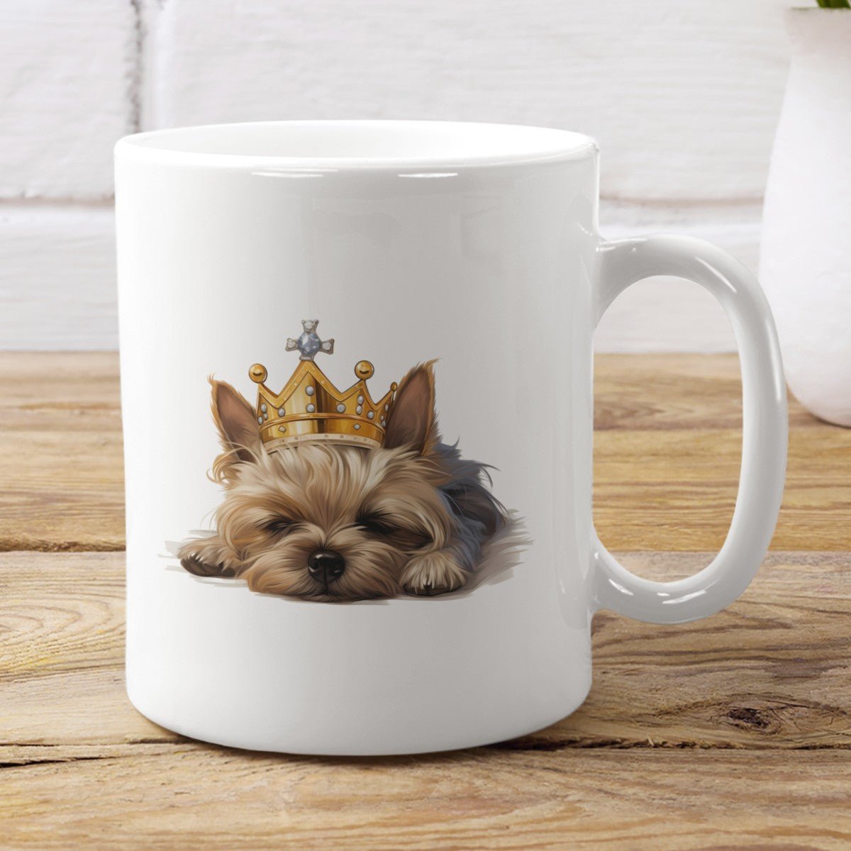 Schlafender Yorkshire Terrier - Tasse glossy - Multitalenty