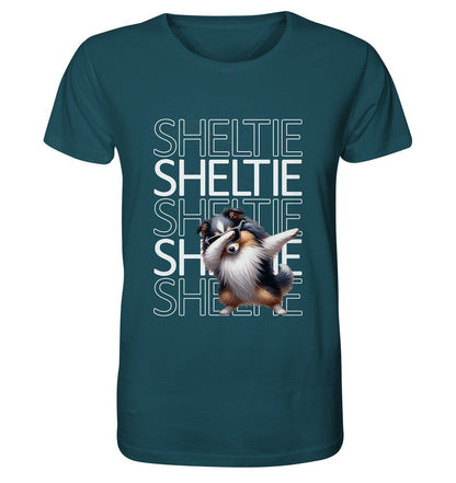 Sheltie Dab - Organic Shirt - Multitalenty