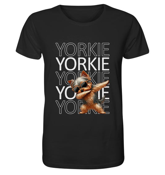Yorkie Dab - Organic Shirt - Multitalenty